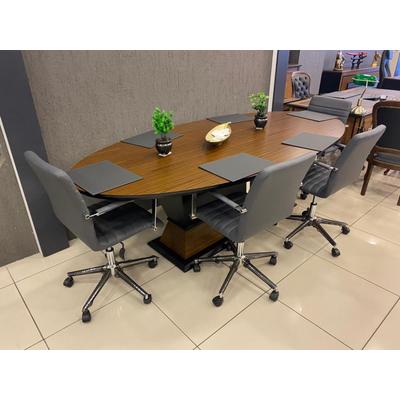 Elips Ceviz Toplantı Masası